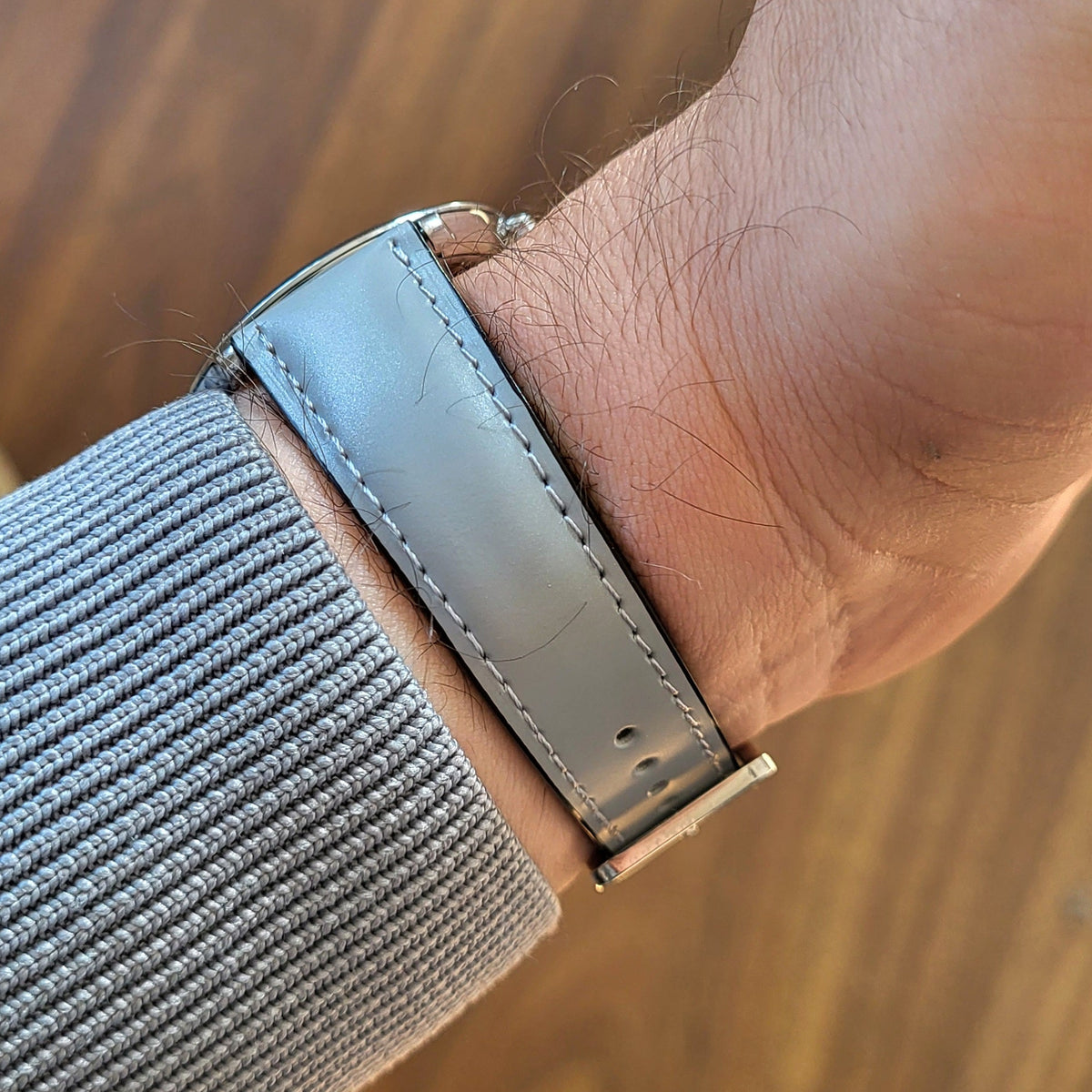 Rugan Grey Deri Kordon