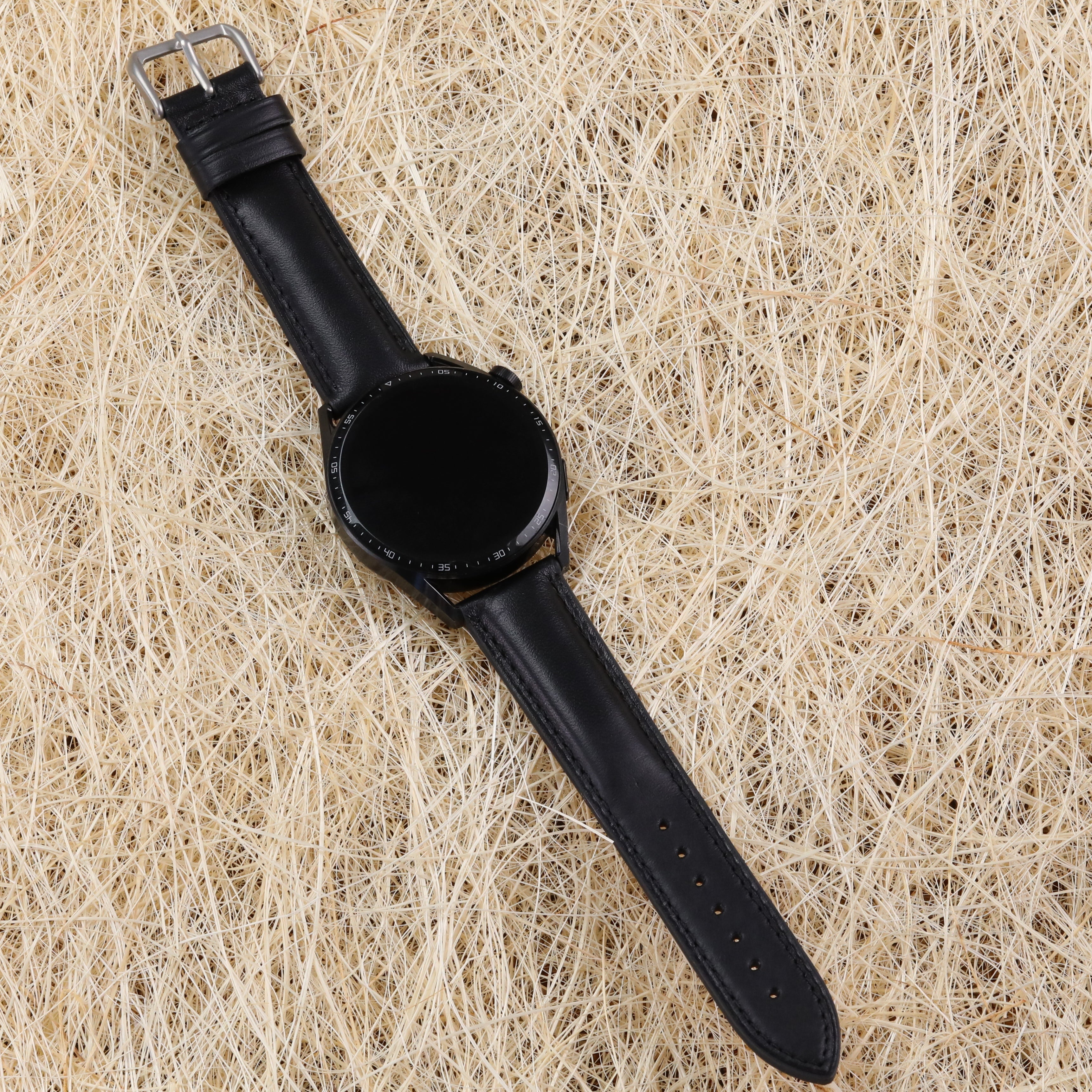 Huawei Watch Deri Kordon ( Siyah)